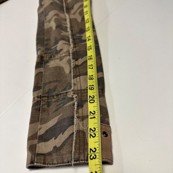 Passport Women's Distressed Embroidered Military Replica Jacket Size Small - Picture 13 of 13